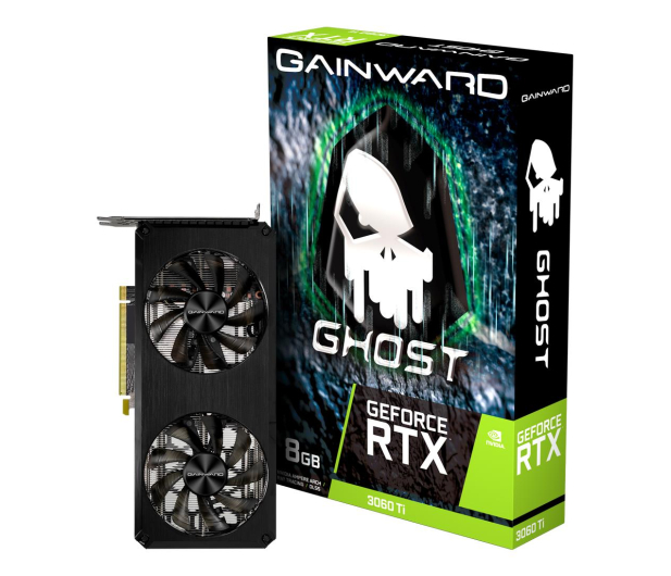 Imagen de Видеокарта Gainward GeForce RTX 3060 Ti Ghost LHR 8GB GDDR6