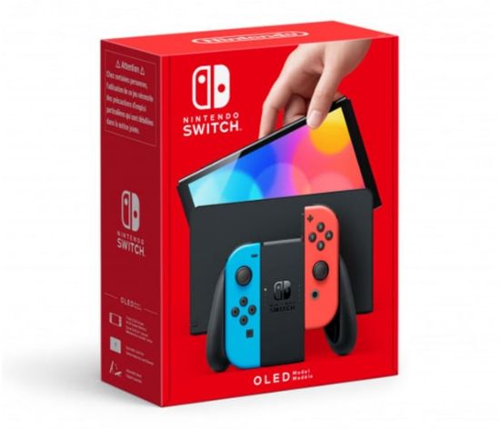 Изображение Игровая приставка Nintendo Switch OLED - Czerwony / Niebieski
