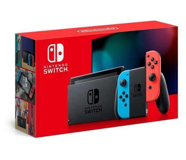 Imagen de Игровая приставка Nintendo Switch Joy-Con - Czerwony / Niebieski