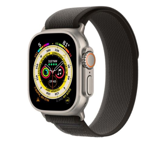 Изображение Умные часы Apple Watch Ultra Titanium/Black Gray Trail Loop S/M LTE