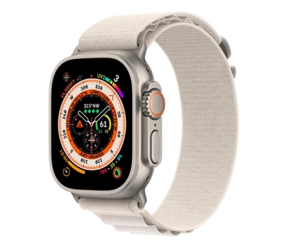 Picture of Умные часы Apple Watch Ultra Titanium/Starlight Alpine Loop L LTE - Apple Watch Ultra Titanium/Starlight Alpine Loop L LTE