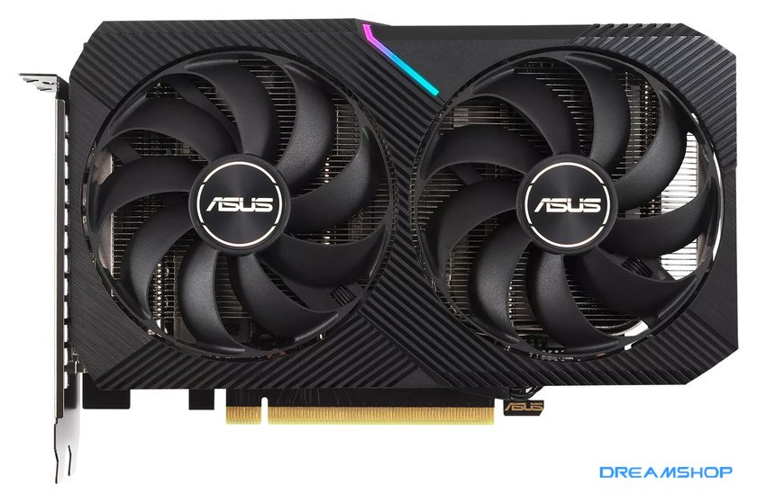 Изображение Видеокарта ASUS Dual GeForce RTX 3060 OC Edition 8GB GDDR6 DUAL-RTX3060-O8G