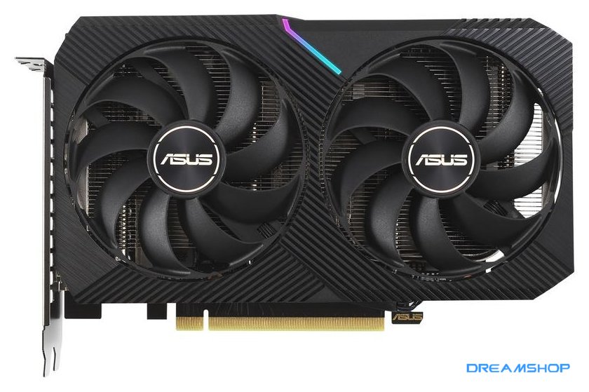 Изображение Видеокарта ASUS Dual GeForce RTX 3060 V2 OC 12GB GDDR6 DUAL-RTX3060-O12G-V2