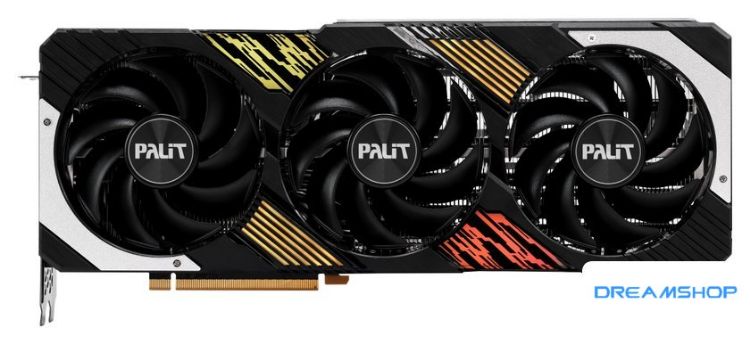 Imagen de Видеокарта Palit GeForce RTX 4070 Ti GamingPro OC NED407TT19K9-1043A