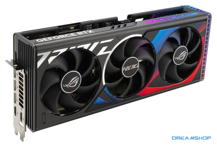 Изображение Видеокарта ASUS ROG Strix GeForce RTX 4090 24GB GDDR6X ROG-STRIX-RTX4090-24G-GAMING