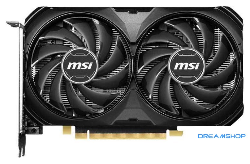 Изображение Видеокарта MSI GeForce RTX 4060 Ti Ventus 2X BLACK 8G OC