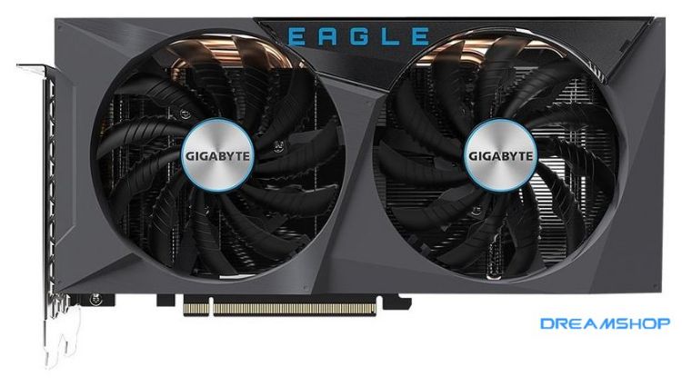 Изображение Видеокарта Gigabyte GeForce RTX 3060 Eagle OC 12GB GDDR6 (rev. 2.0)