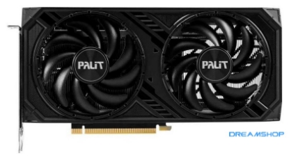 Изображение Видеокарта Palit GeForce RTX 4060 Ti Dual OC 8GB GDDR6 NE6406TT19P1-1060D