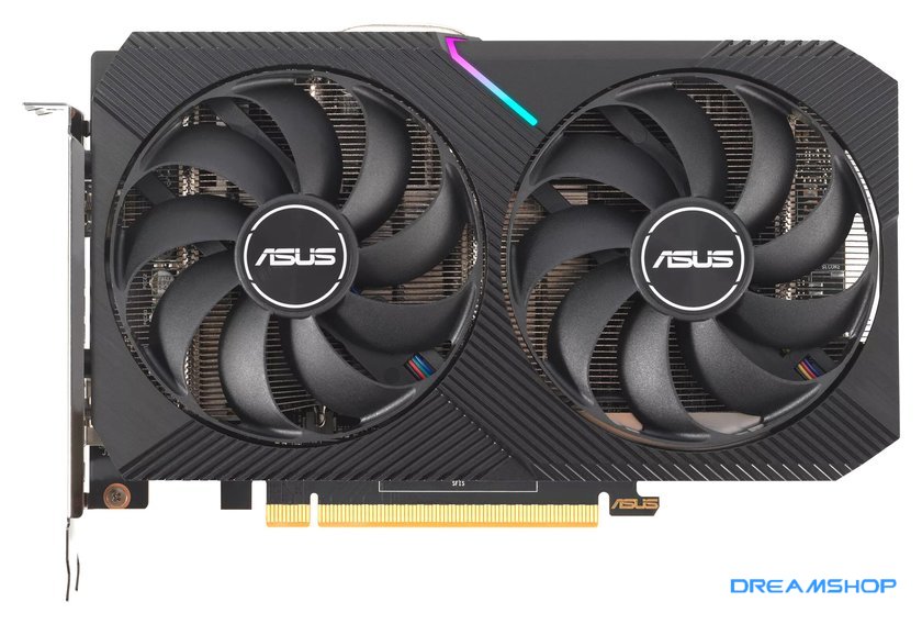 Изображение Видеокарта ASUS Dual Radeon RX 6500 XT OC 4GB GDDR6 DUAL-RX6500XT-O4G