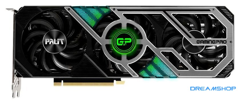 Imagen de Видеокарта Palit GeForce RTX 3070 Ti GamingPro 8GB GDDR6X NED307T019P2-1046A