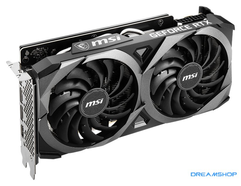 Изображение Видеокарта MSI GeForce RTX 3060 Ti Ventus 2X 8GD6X OC