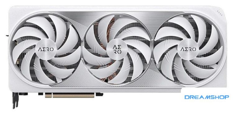 Изображение Видеокарта Gigabyte GeForce RTX 4080 16GB Aero GV-N4080AERO-16GD