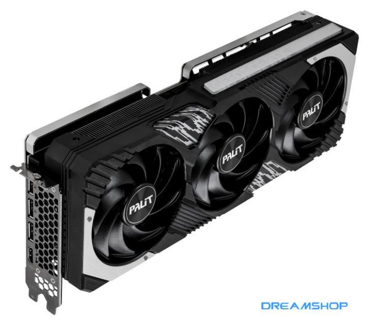 Imagen de Видеокарта Palit GeForce RTX 4070 GamingPro OC NED4070H19K9-1043A