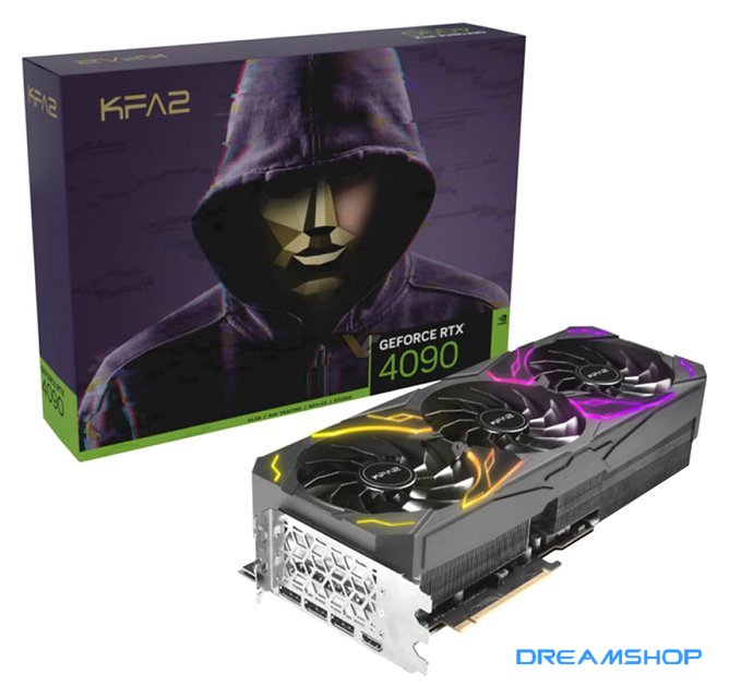 Imagen de Видеокарта KFA2 GeForce RTX 4090 SG 1-Click OC 24GB GDDR6X 49NXM5MD6DSK