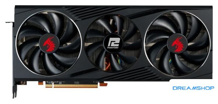 Imagen de Видеокарта PowerColor Red Dragon Radeon RX 6800 XT OC 16GB GDDR6 AXRX 6800XT 16GBD6-3DHR/OC