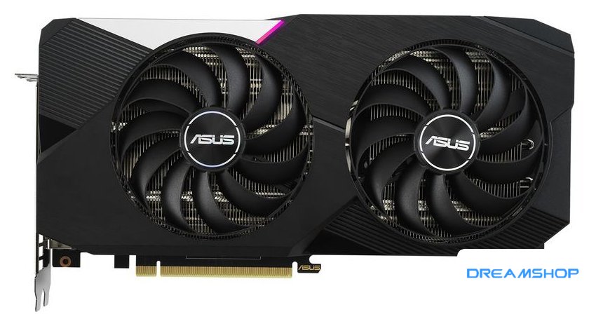 Изображение Видеокарта ASUS Dual GeForce RTX 3060 Ti V2 8GB GDDR6 LHR DUAL-RTX3060TI-8G-V2