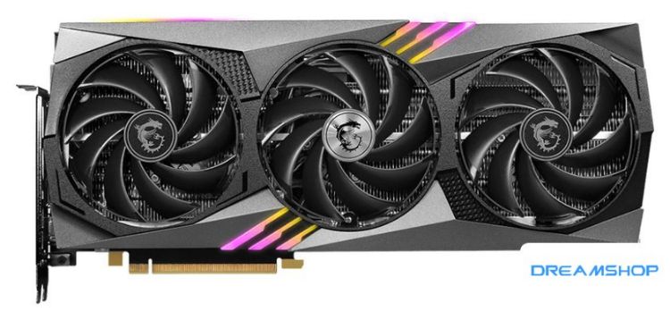 Изображение Видеокарта MSI GeForce RTX 4070 Gaming X Trio 12G