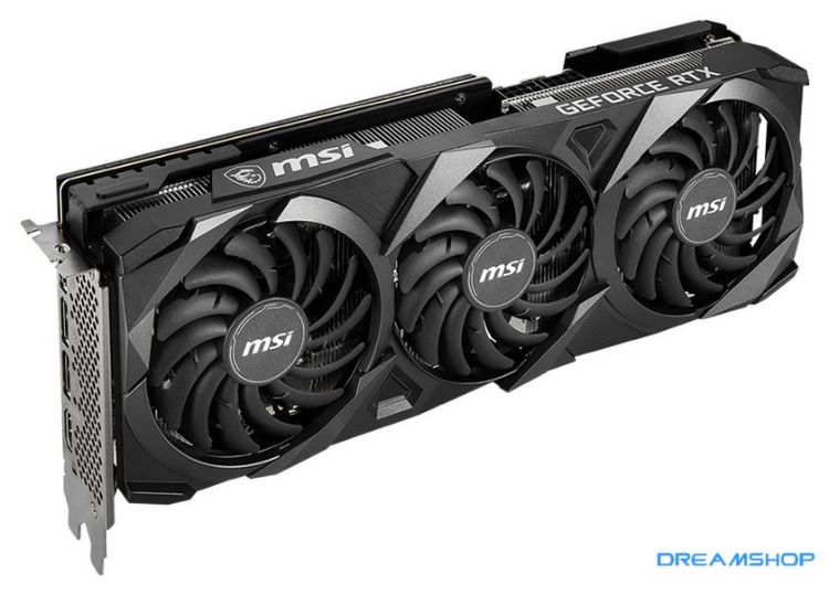 Изображение Видеокарта MSI GeForce RTX 3060 Ti Ventus 3X 8GD6X OC