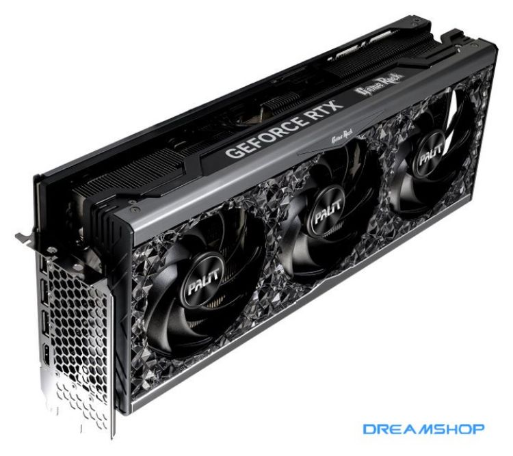 Imagen de Видеокарта Palit GeForce RTX 4090 GameRock OmniBlack 24G NED4090019SB-1020Q