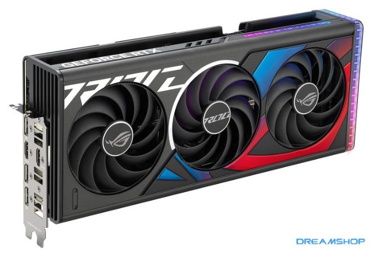 Изображение Видеокарта ASUS ROG Strix GeForce RTX 4070 Ti 12GB GDDR6X ROG-STRIX-RTX4070TI-12G-GAMING