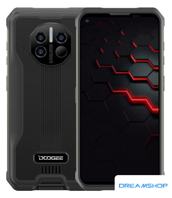 Изображение Смартфон Doogee V10 (черный)