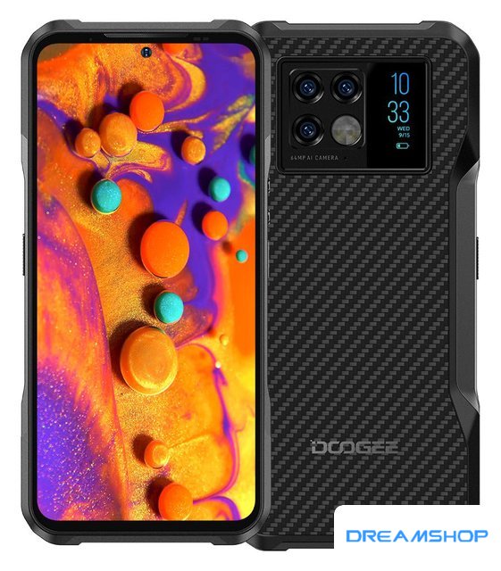 Изображение Смартфон Doogee V20 (черный)