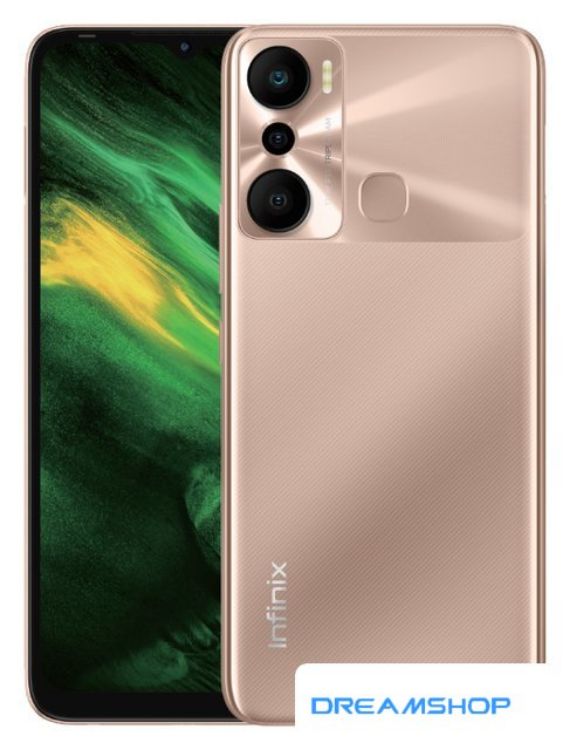 Изображение Смартфон Infinix Hot 20i 4GB/128GB (закатный золотой)