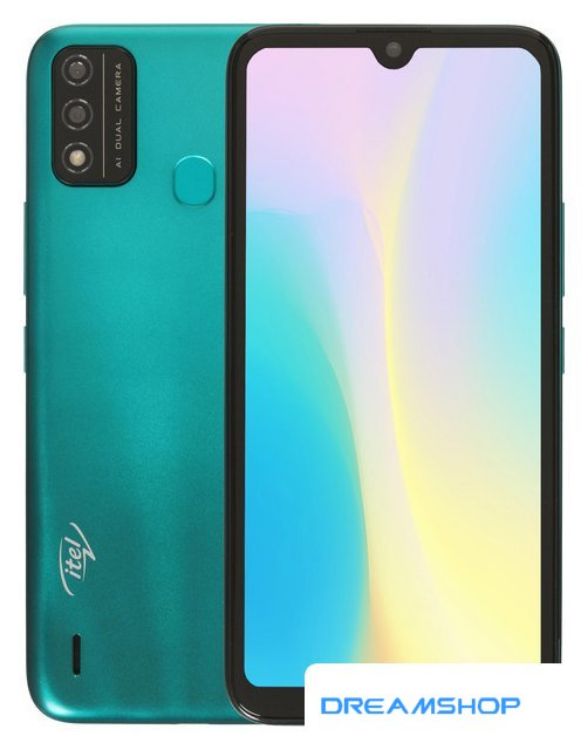 Изображение Смартфон Itel A48 2GB/32GB (зеленый)