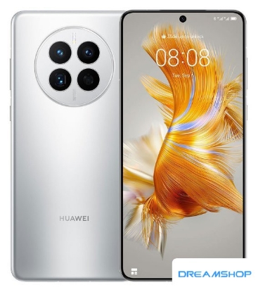 Изображение Смартфон Huawei Mate 50 CET-LX9 8GB/256GB (снежное серебро)