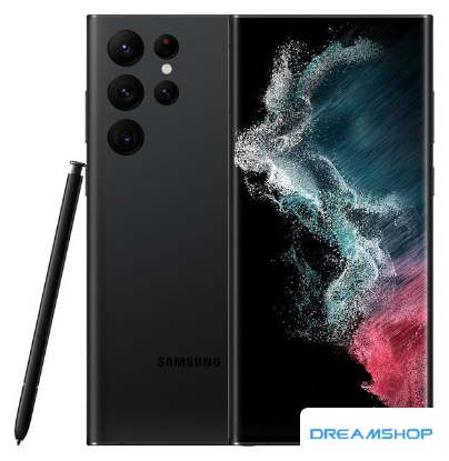 Изображение Смартфон Samsung Galaxy S22 Ultra 5G SM-S908B/DS 12GB/256GB (черный фантом)