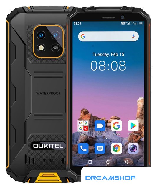 Изображение Смартфон Oukitel WP18 (оранжевый)