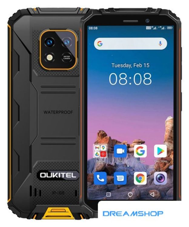 Изображение Смартфон Oukitel WP18 (оранжевый)