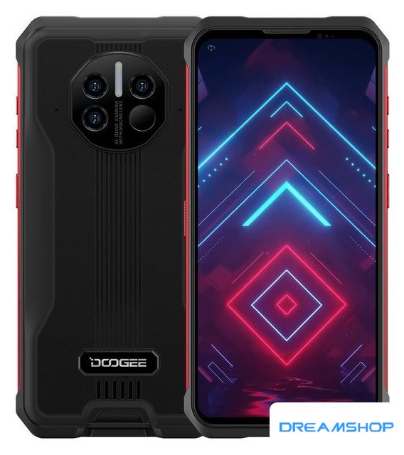 Изображение Смартфон Doogee V10 (красный)