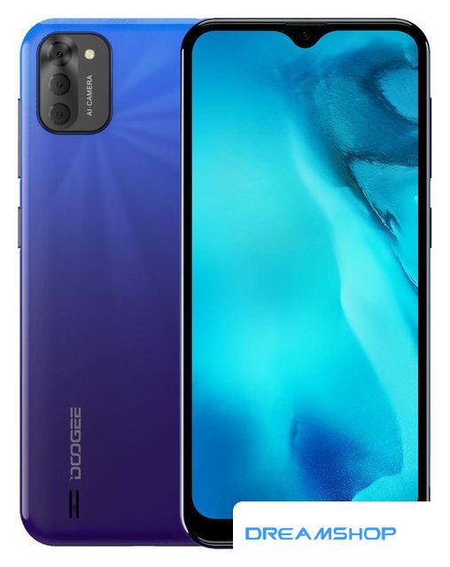 Изображение Смартфон Doogee X93 (синий)