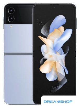 Изображение Смартфон Samsung Galaxy Z Flip4 8GB/256GB (синий)