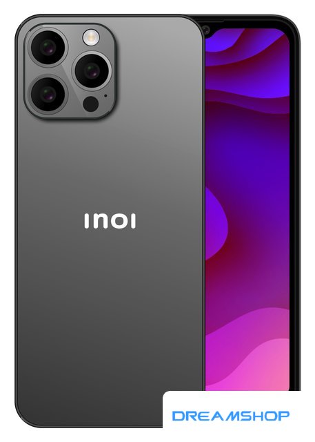 Изображение Смартфон Inoi A72 4GB/128GB (серый космос)