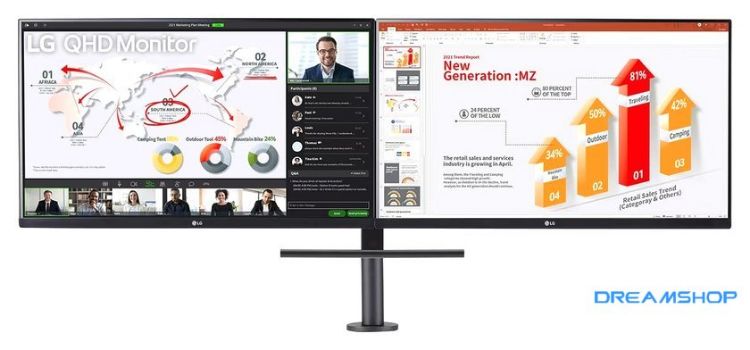 Изображение Монитор LG 27QP88DP-BS (2 шт.)