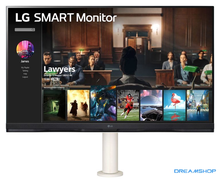 Imagen de Smart монитор LG Smart 32SQ780S-W