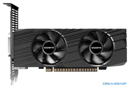 Изображение Видеокарта Gigabyte GeForce GTX 1650 OC Low Profile 4GB GDDR5 GV-N1650OC-4GL