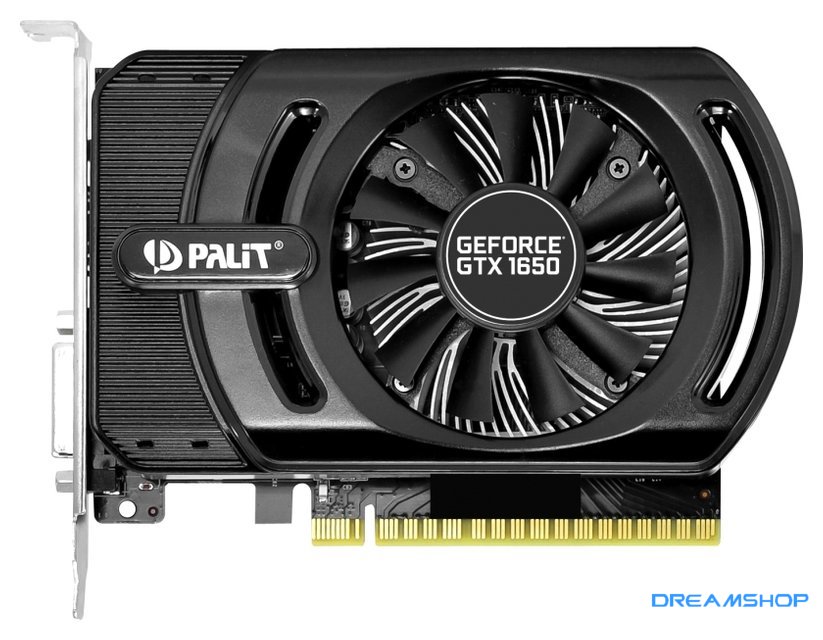 Изображение Видеокарта Palit GeForce GTX 1650 StormX 4GB GDDR5 NE51650006G1-1170F