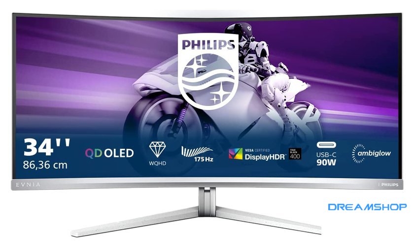 Изображение Игровой монитор Philips Evnia 34M2C8600/00