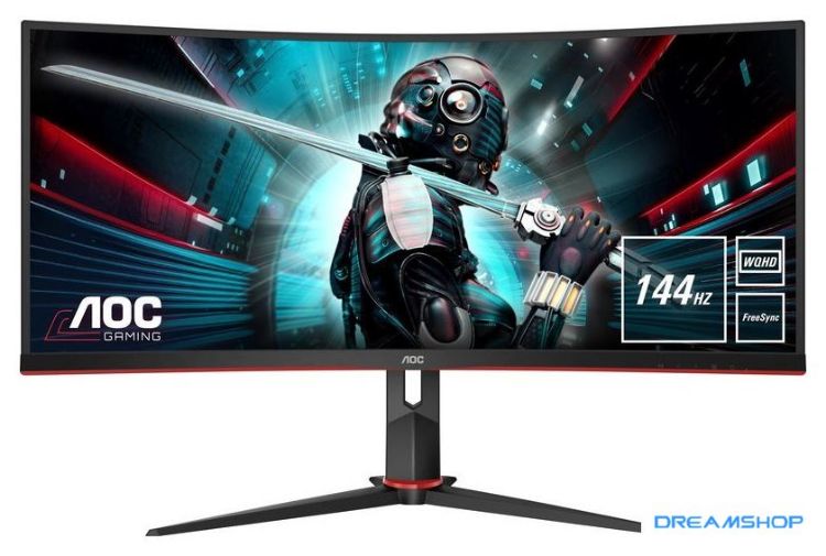 Imagen de Игровой монитор AOC CU34G2X/BK