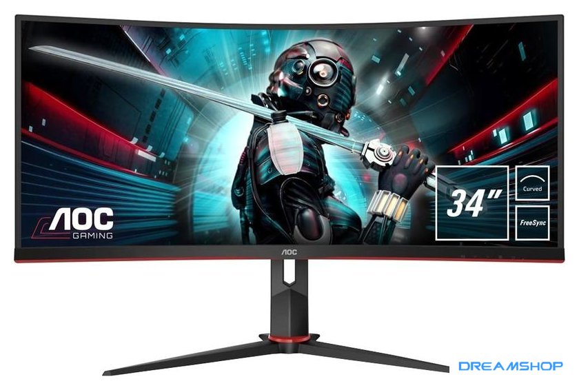 Imagen de Игровой монитор AOC CU34G2/BK