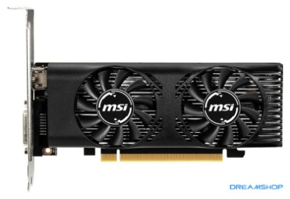 Изображение Видеокарта MSI GeForce GTX 1650 LP OC 4GB GDDR5