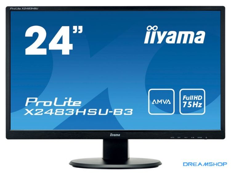 Изображение Монитор Iiyama ProLite X2483HSU-B3