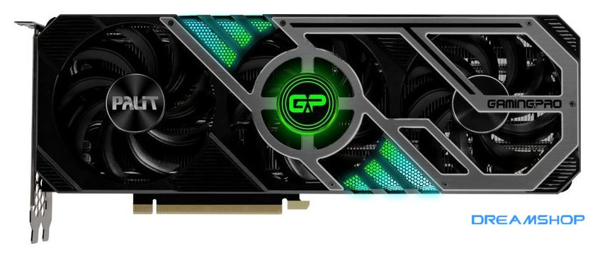 Imagen de Видеокарта Palit GeForce RTX 3080 GamingPro 10GB GDDR6X NED3080019IA-132AA