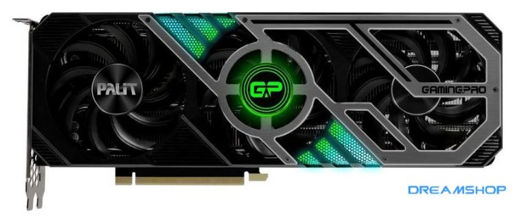 Imagen de Видеокарта Palit GeForce RTX 3080 GamingPro 10GB GDDR6X NED3080019IA-132AA