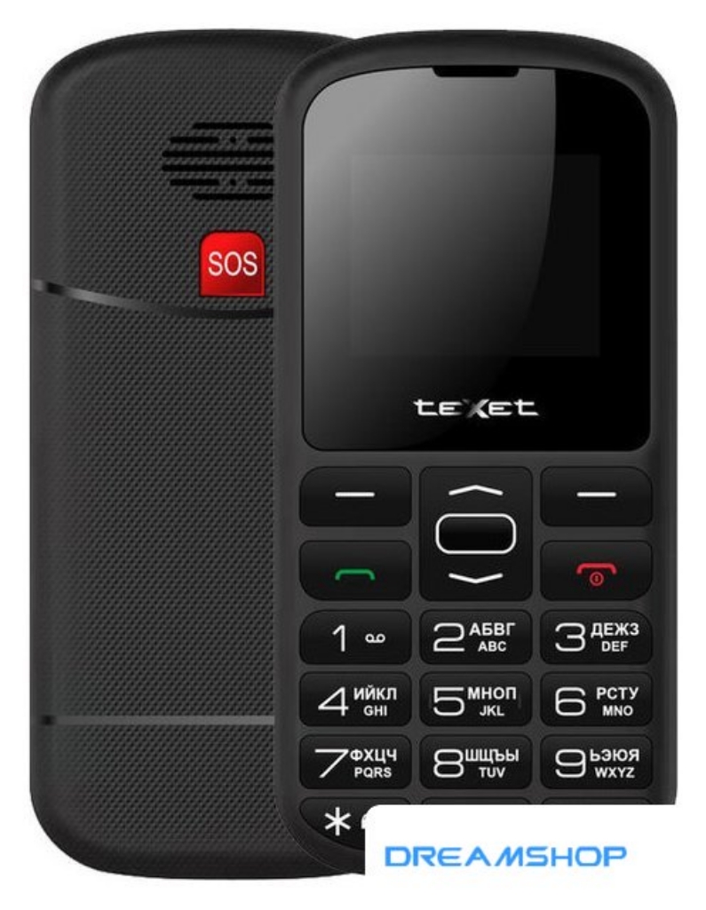 Picture of Смартфон Кнопочный телефон TeXet TM-B316 (черный)