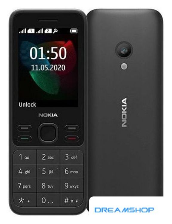 Imagen de Смартфон Кнопочный телефон Nokia 150 (2020) Dual SIM TA-1235 (черный)