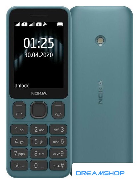 Изображение Смартфон Кнопочный телефон Nokia 125 Dual SIM TA-1253 (синий)